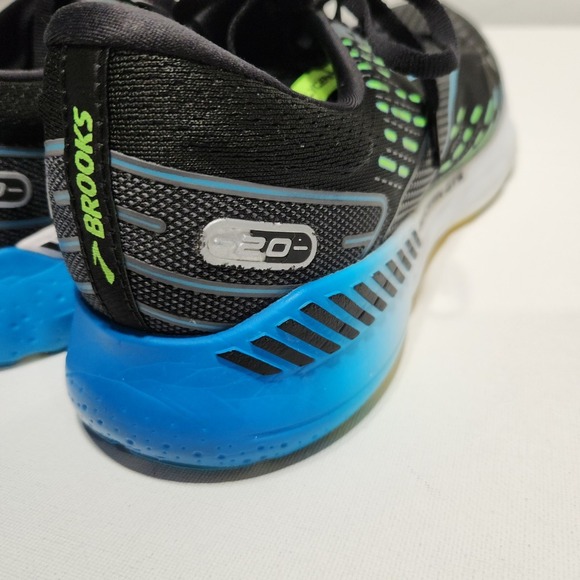 Brooks Glycerin GTS 20 Mens 12.5 Shoes Black Blue Or Running Walking 1103831D006 main image 5
